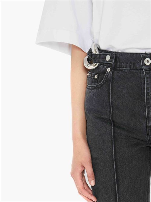 Jeans con dettaglio argento JW ANDERSON | DT0042PG0938999